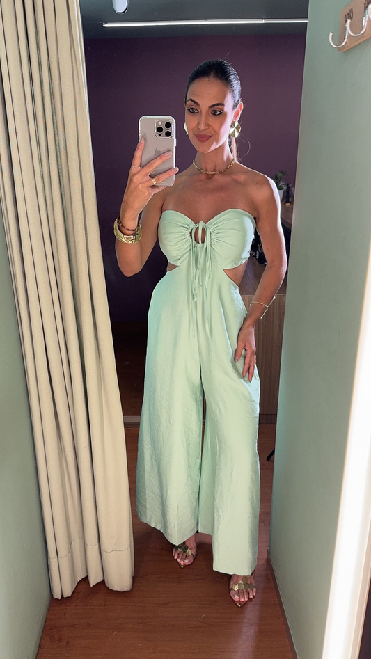 MACACÃO PANTALONA AMARRAÇÃO