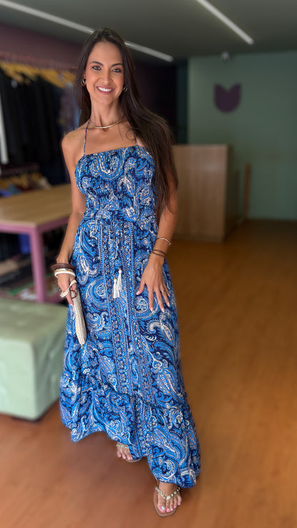 VESTIDO INDIANO TOMARA QUE CAIA