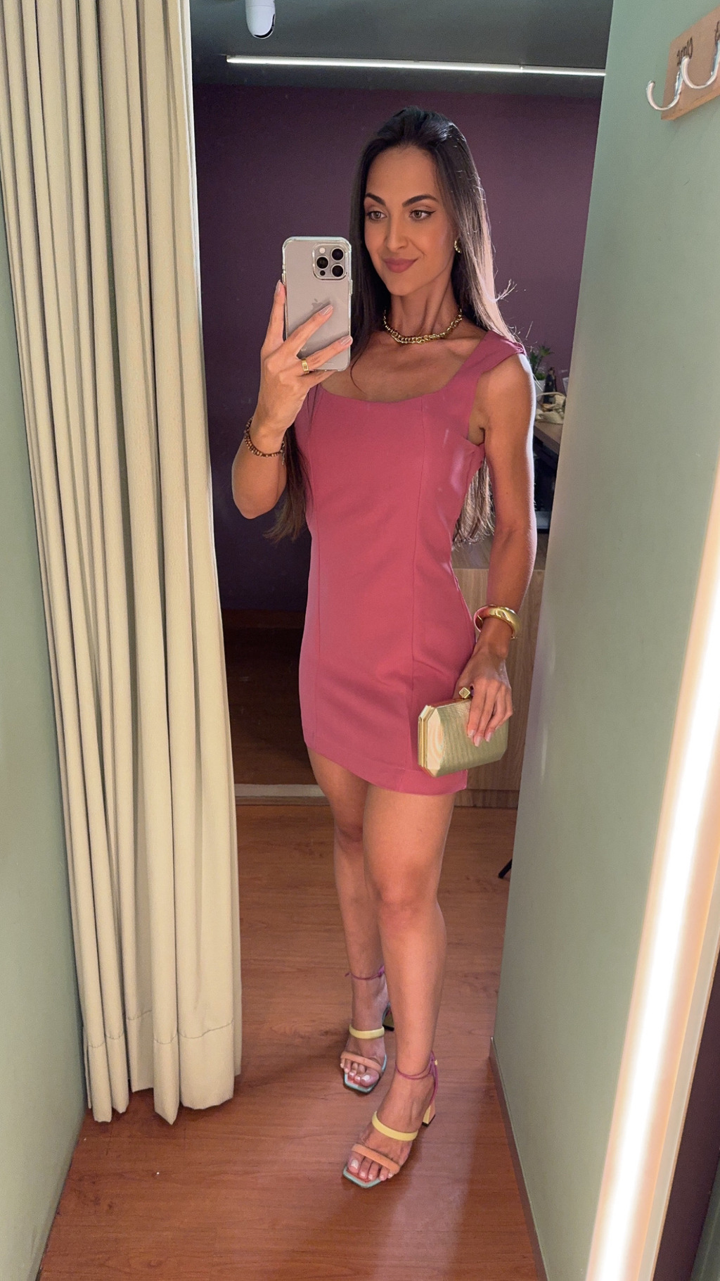 VESTIDO CURTO ALFAIATARIA