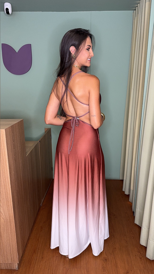 VESTIDO LONGO FLUITY