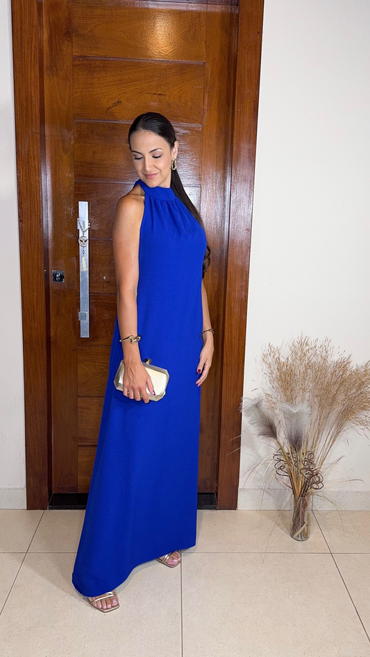 VESTIDO LONGO FRENTE ÚNICA